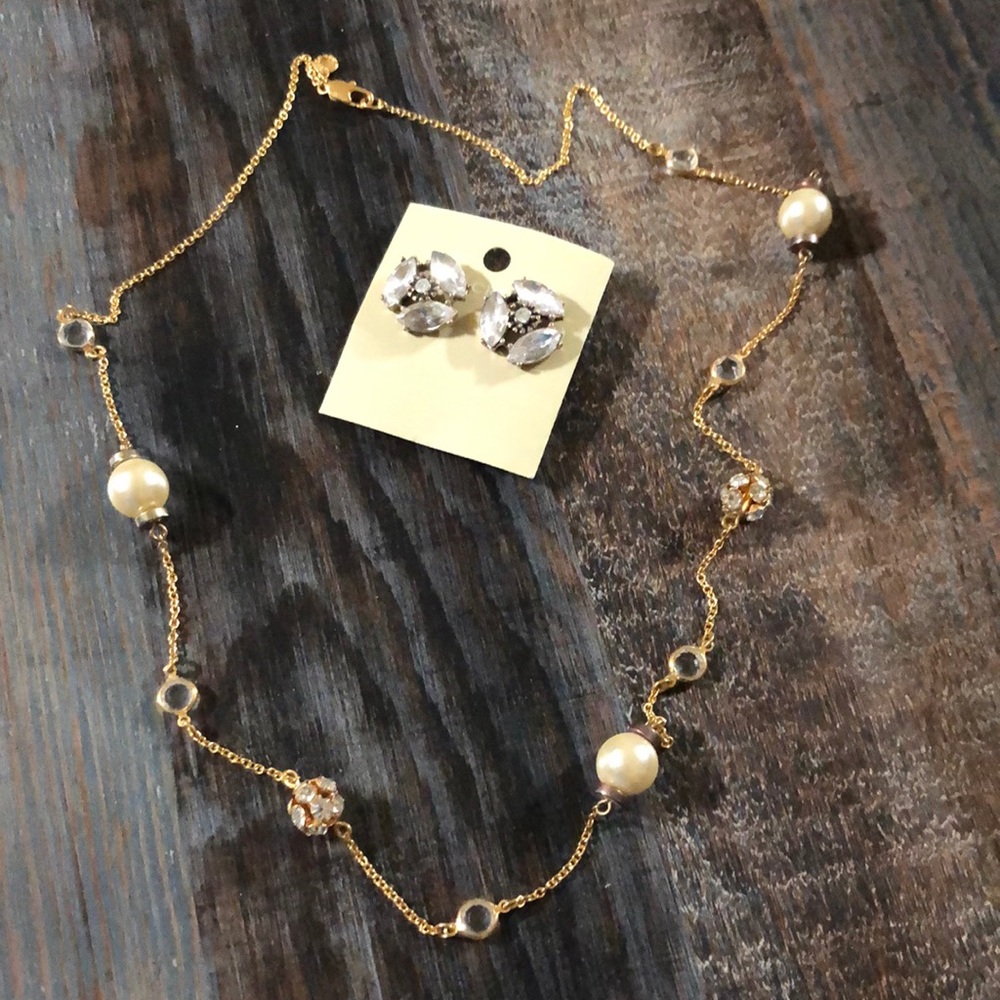 JCrew Necklace and Earring Set
